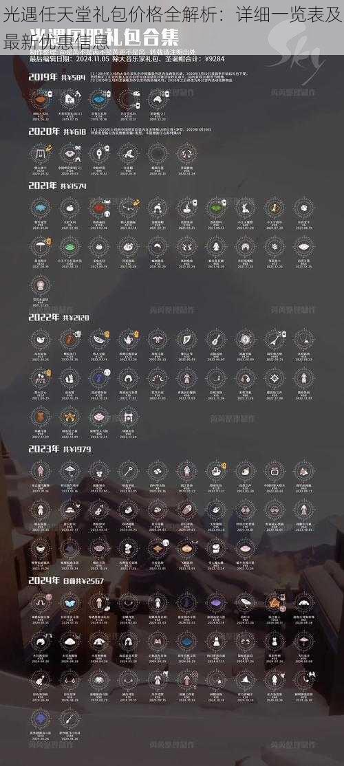 光遇任天堂礼包价格全解析：详细一览表及最新优惠信息