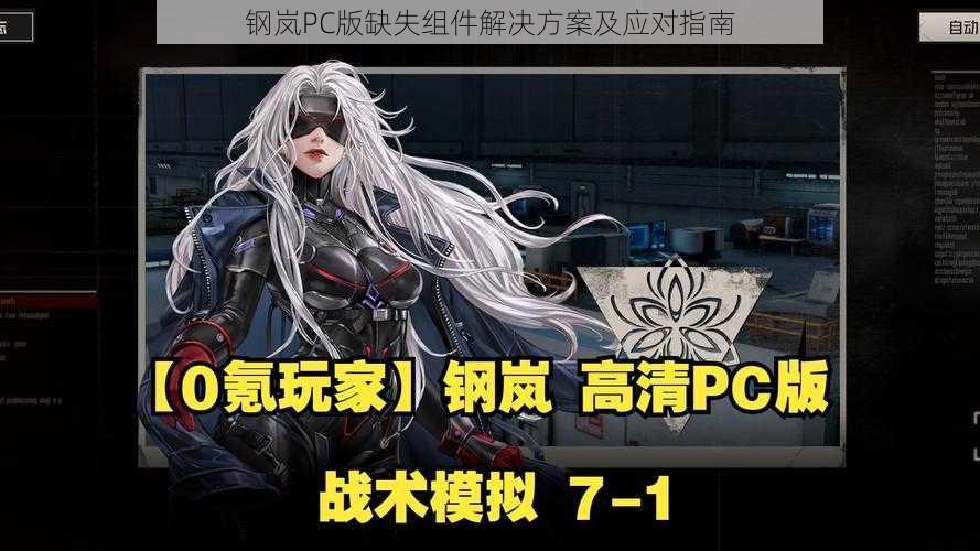 钢岚PC版缺失组件解决方案及应对指南